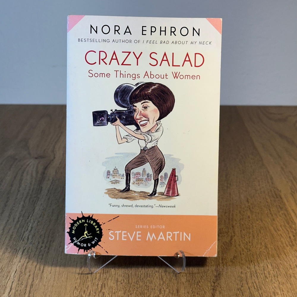 Nora Ephron Crazy Salad Good Paperback Women Essays Humor Wit